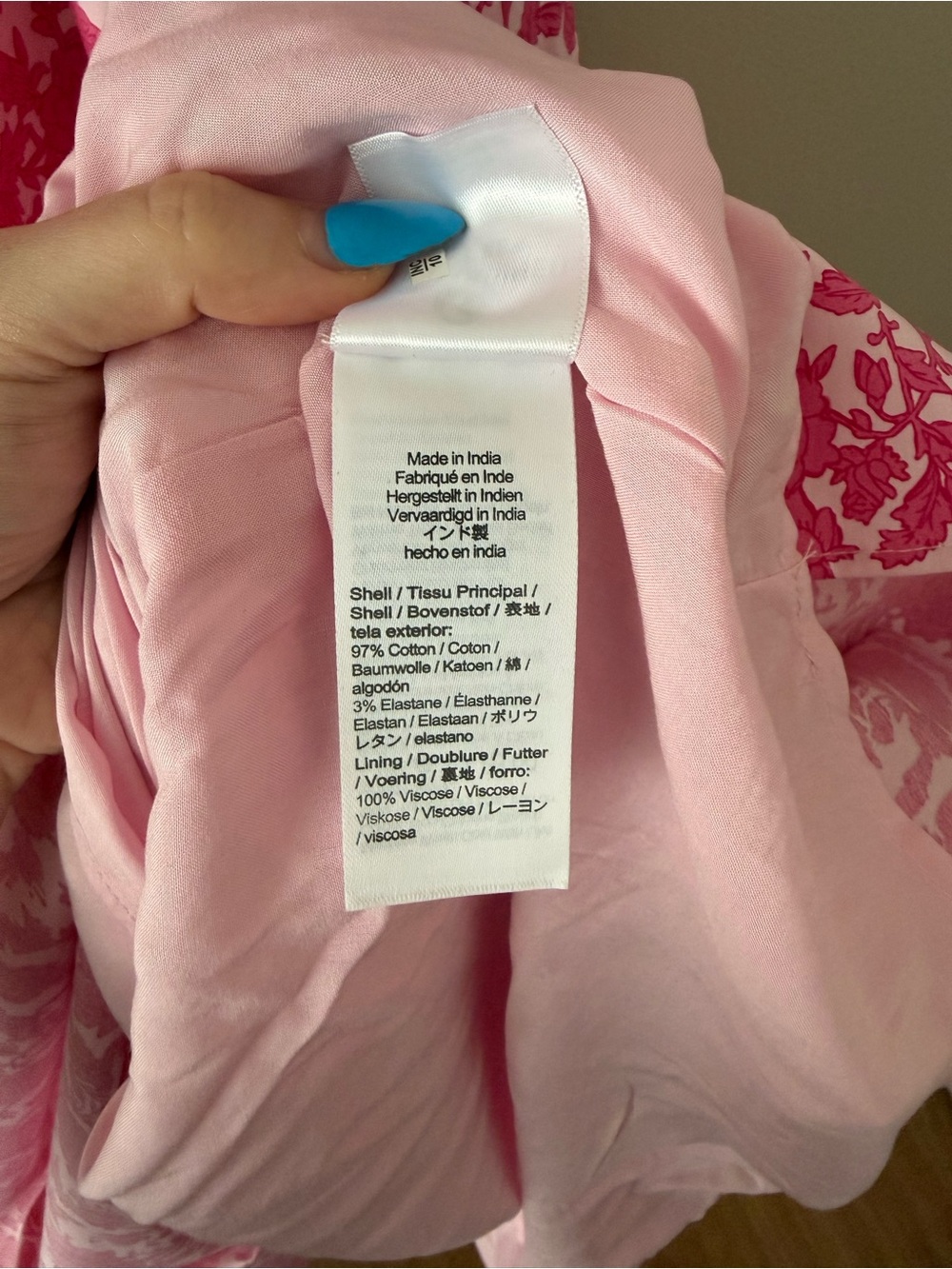 NWT - J. Crew - A-line Cotton Poplin Midi Dress in Rosebud Floral Cupcakes Blush - Picture 7 of 12